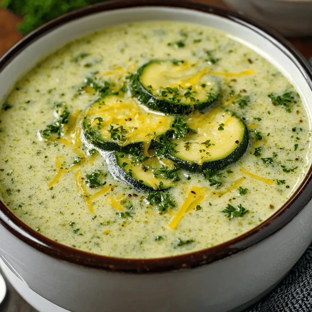 Creamy Zucchini Soup: Achieve Velvety Smoothness (Dairy or Dairy-Free)