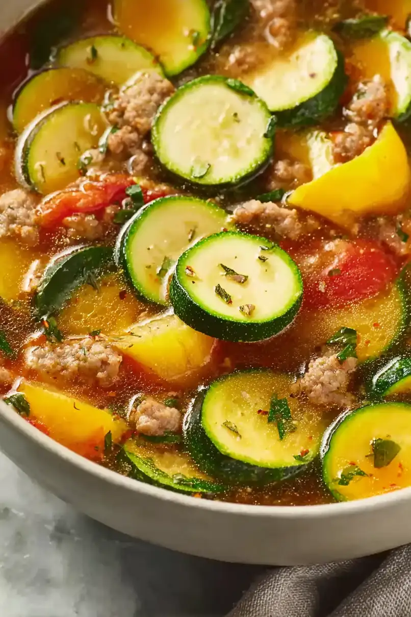 Quick No-Peel Zucchini Soup: Simple & Healthy Weeknight Dinner Idea